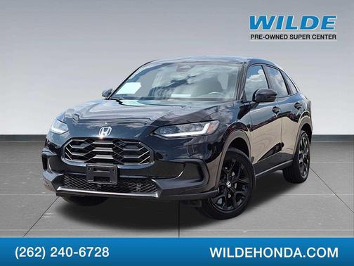 Crystal Black Pearl 2025 Honda HR-V 2WD Sport