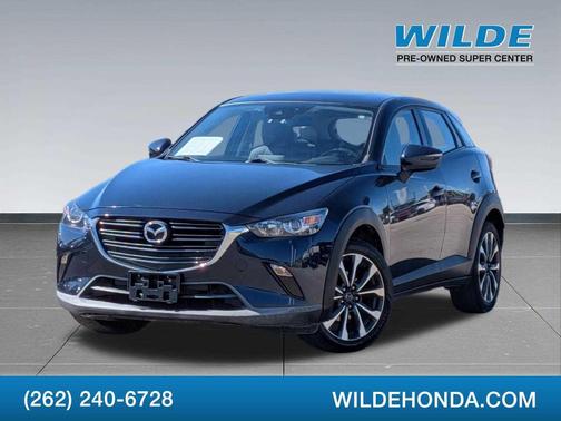 Deep Crystal Blue Mica 2019 Mazda CX-3 Touring