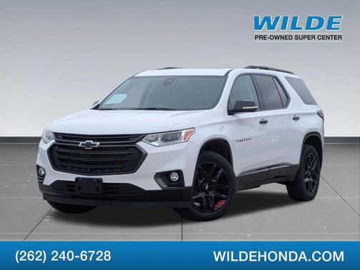 Summit White 2020 Chevrolet Traverse Premier