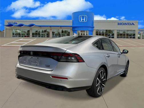 Solar Silver Metallic 2026 Honda Accord Hybrid Touring