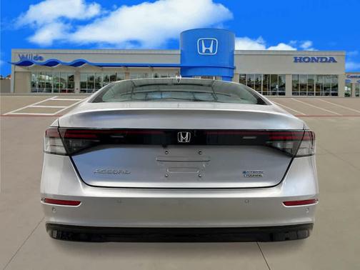 Solar Silver Metallic 2026 Honda Accord Hybrid Touring