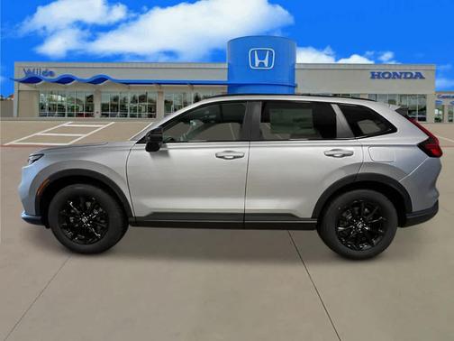 Solar Silver Metallic 2026 Honda CR-V Hybrid Sport-L AWD