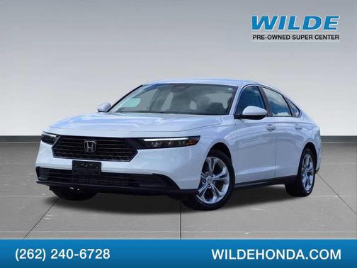 Platinum White Pearl 2023 Honda Accord LX 1.5T