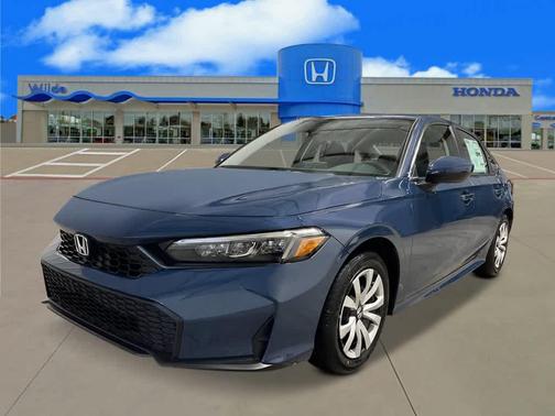 Blue Lagoon Pearl 2026 Honda Civic LX Sedan