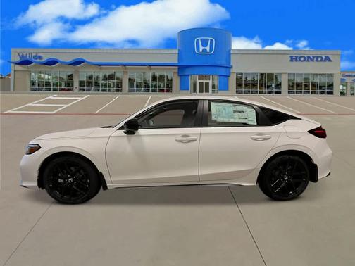 Platinum White Pearl 2026 Honda Civic Hybrid Sport