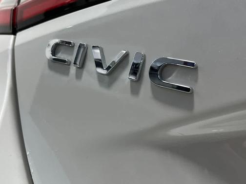 Platinum White Pearl 2026 Honda Civic Hybrid Sport