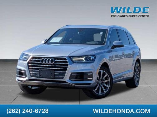 Silver 2019 Audi Q7 55 Premium
