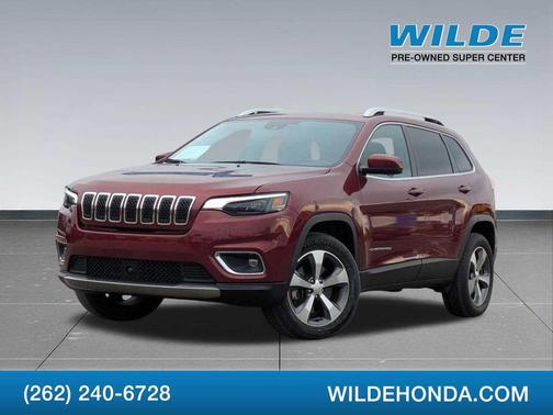Velvet Red Pearlcoat 2021 Jeep Cherokee Limited