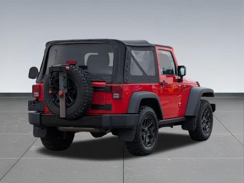 Firecracker Red Clearcoat 2016 Jeep Wrangler Willys Wheeler