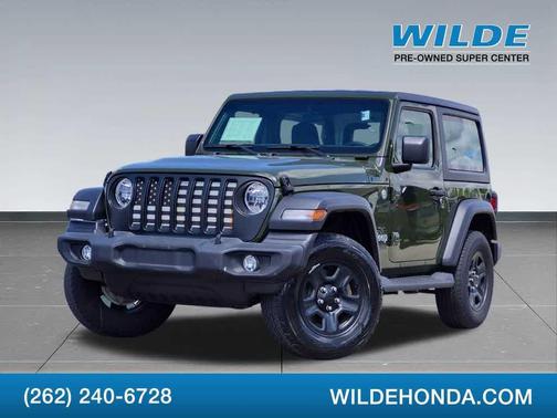 Sarge Green Clearcoat 2021 Jeep Wrangler Sport