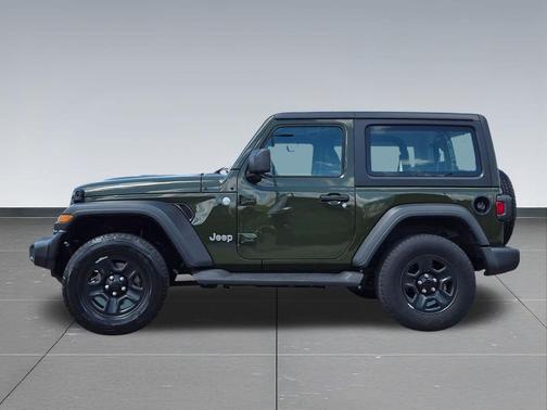 Sarge Green Clearcoat 2021 Jeep Wrangler Sport