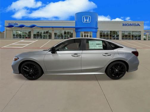 Solar Silver Metallic 2026 Honda Civic Sport
