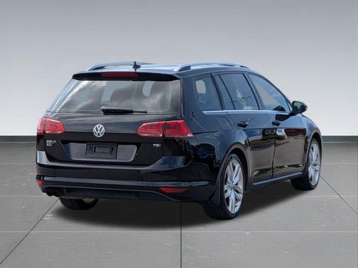 Black 2016 Volkswagen Golf SportWagen TSI SEL 4-Door