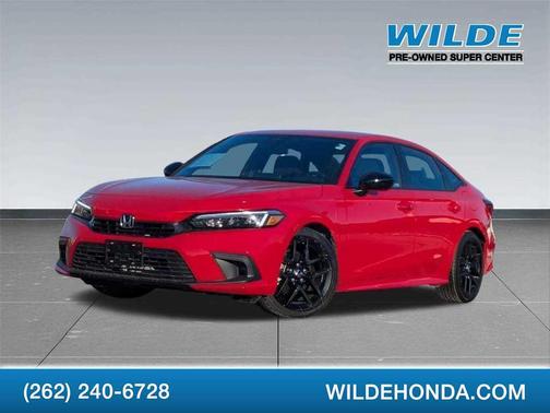 Rallye Red 2024 Honda Civic Sport Sedan