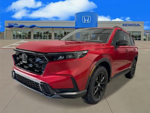 Radiant Red Metallic 2026 Honda CR-V Hybrid Sport AWD
