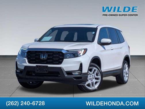 Platinum White Pearl 2024 Honda Passport AWD EX-L