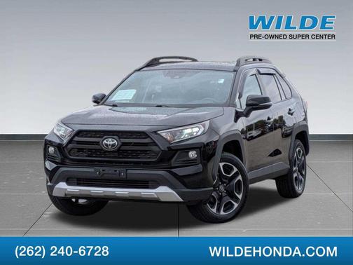 Midnight Black Metallic 2019 Toyota RAV4 Adventure