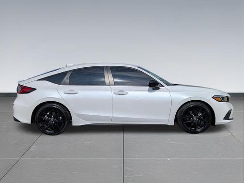 Platinum White Pearl 2024 Honda Civic Sport