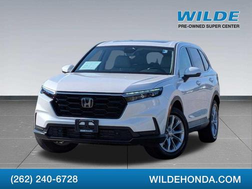 Platinum White Pearl 2024 Honda CR-V EX-L AWD
