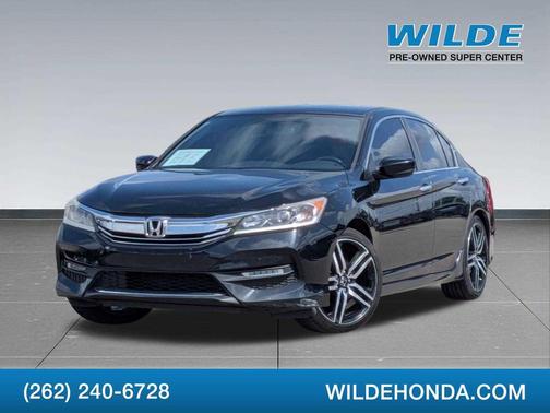 Crystal Black Pearl 2016 Honda Accord Sport