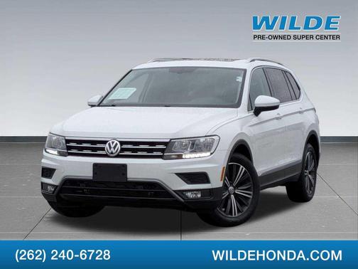 Pure White 2019 Volkswagen Tiguan 2.0T SEL
