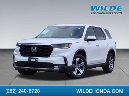 Platinum White Pearl 2025 Honda Pilot EX-L