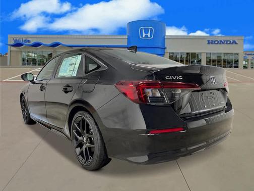 Crystal Black Pearl 2026 Honda Civic Hybrid Sport