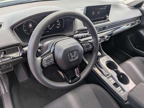 Crystal Black Pearl 2024 Honda Civic LX