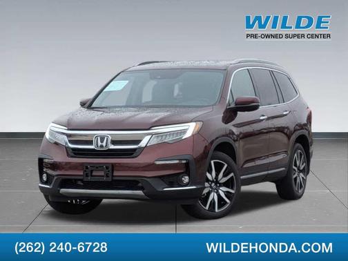 Deep Scarlet Pearl 2019 Honda Pilot Touring 8-Passenger