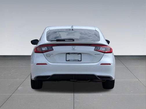 Platinum White Pearl 2024 Honda Civic Sport