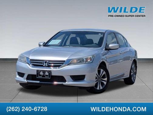 Alabaster Silver Metallic 2015 Honda Accord LX