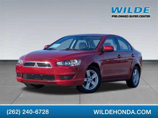 Rally Red Metallic 2008 Mitsubishi Lancer ES Sedan