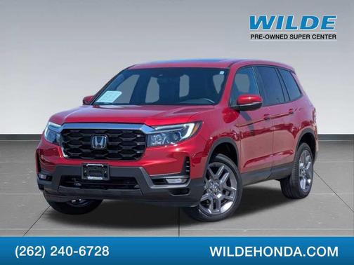 Radiant Red Metallic II 2023 Honda Passport AWD EX-L