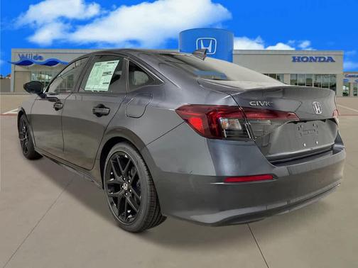 Meteorite Gray Metallic 2026 Honda Civic Sport