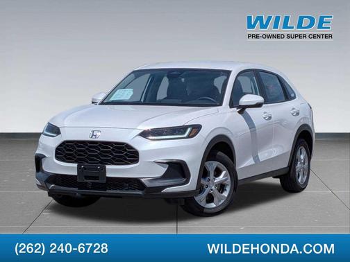 Platinum White Pearl 2025 Honda HR-V LX