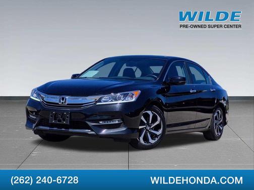 Black 2017 Honda Accord EX-L