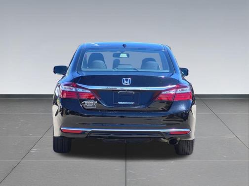 Black 2017 Honda Accord EX-L