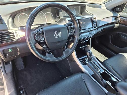 Black 2017 Honda Accord EX-L