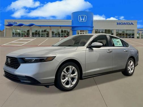 Solar Silver Metallic 2026 Honda Accord LX 1.5T