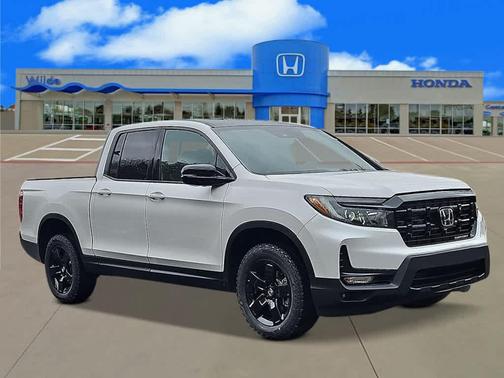 Platinum White Pearl 2026 Honda Ridgeline Black