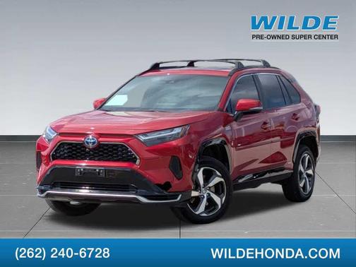 Supersonic Red 2022 Toyota RAV4 Prime SE