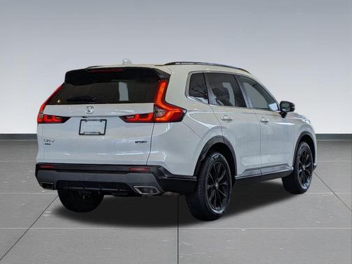 Platinum White Pearl 2023 Honda CR-V Hybrid Sport AWD