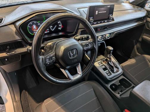 Platinum White Pearl 2023 Honda CR-V Hybrid Sport AWD