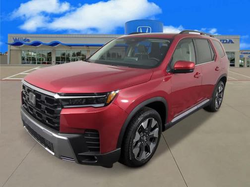 Radiant Red Metallic II 2026 Honda Pilot Elite