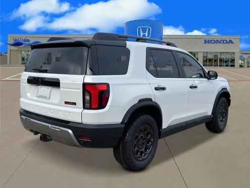 Platinum White Pearl 2026 Honda Passport AWD TrailSport Elite Blackout