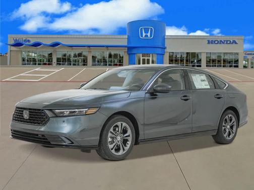 Meteorite Gray Metallic 2026 Honda Accord Hybrid EX-L Sedan