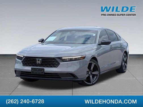 Urban Gray Pearl 2023 Honda Accord Hybrid Sport