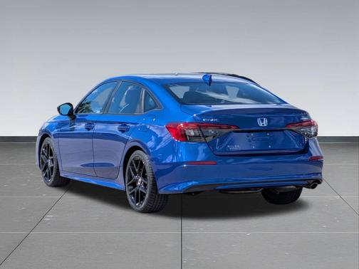 Aegean Blue Metallic 2023 Honda Civic Sport