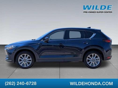 Deep Crystal Blue Mica 2020 Mazda CX-5 Grand Touring