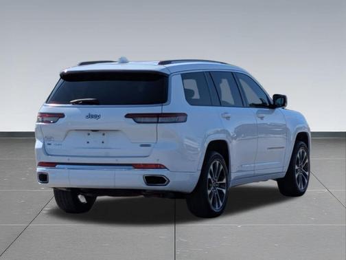 Bright White Clearcoat 2022 Jeep Grand Cherokee L Overland